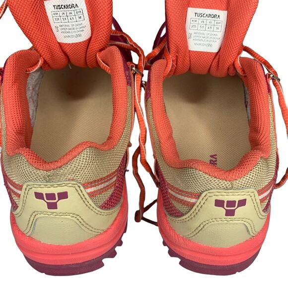 Tuscarora  Trail Running Shoes Size 5.5 Salmon and Purple - Picture 13 of 15